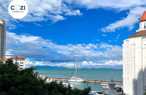 Seri Tanjung Pinang Apartment | Instagramable Luxury Suites for Couples or Families Straits Quay Penang Sea View Balcony Private Bathtub