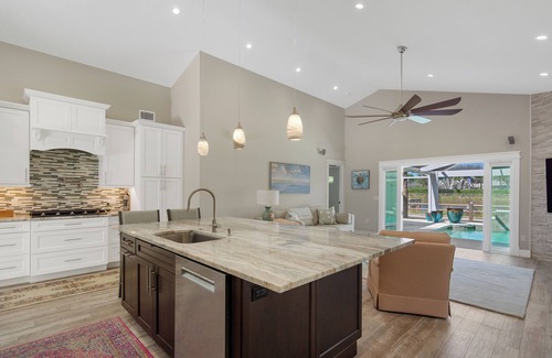 Interchange Square House | Intercoastal Oasis Heated Pool & Dock in peaceful Vero Beach!