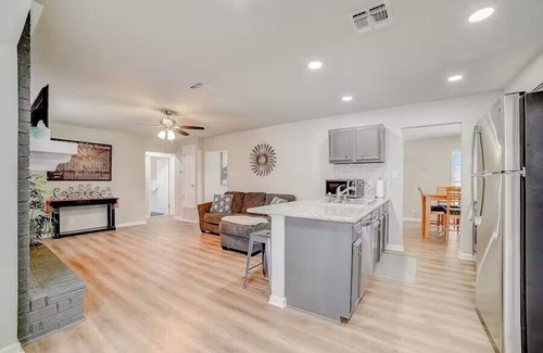 Pecan Valley House | Inviting home with heated pool and dog-friendly
