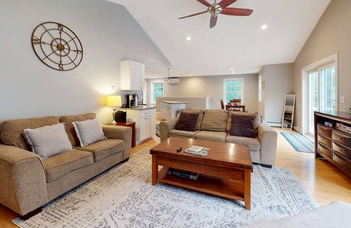 Windham House | Inviting lakefront home with firepit, dock, fast WiFi, & washer/dryer