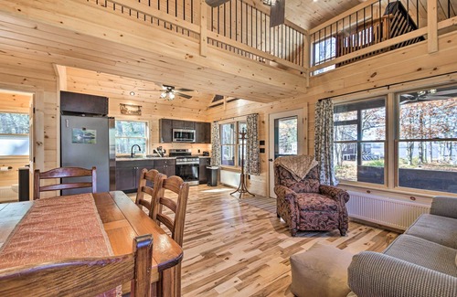Weld Cabin | Inviting Webb Lake Cabin w/Mountain Views