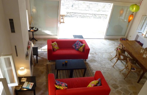 Koutsi Cottage | IRINI Big House, converted olive press tucked in a shady olive grove