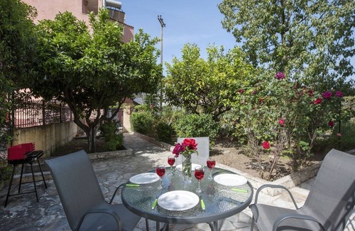 Agios Gordios Apartment | Irini studio for 2, central location and 5 minutes walk from the sandy beach