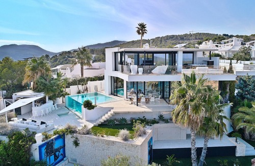 Sant Josep de sa Talaia Villa | Irresistible Ibiza Villa | 3 Bedrooms | Villa Buena | Private Heated Pool &.