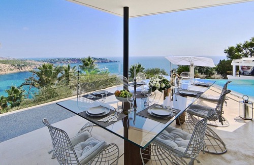 Sant Josep de sa Talaia Villa | Irresistible Ibiza Villa | 3 Bedrooms | Villa Buena | Private Heated Pool &.
