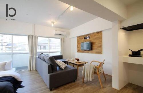 Hiroshima City Centre Apartment | IS bld 201 - Spacious Studio Apt for 4ppl Close to Peace Park