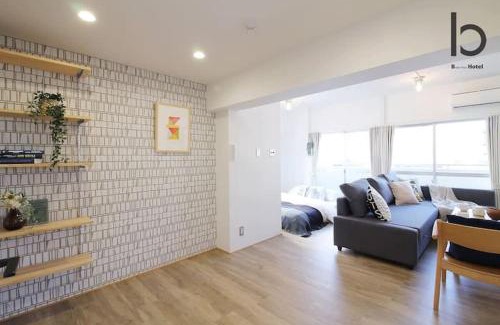 Hiroshima City Centre Apartment | IS bld 201 - Spacious Studio Apt for 4ppl Close to Peace Park
