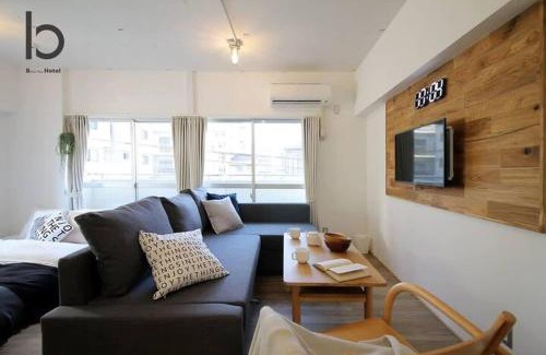 Hiroshima City Centre Apartment | IS bld 201 - Spacious Studio Apt for 4ppl Close to Peace Park