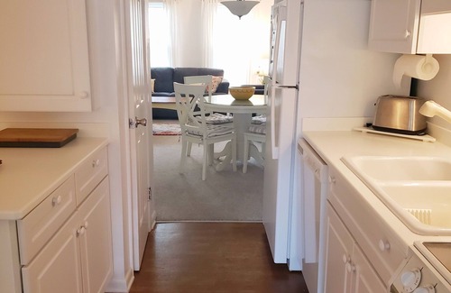 Chincoteague House | Island Escape - Townhouse - Enclosed back porch. NO LINENS