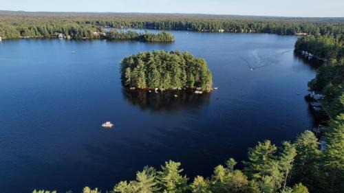 Brantingham Other | Island Waterfront Glamping - HotTub, Boat, Pet Friendly