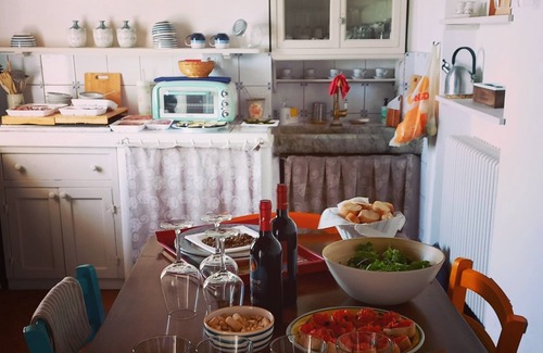 Castelvecchio House | Charming stone house in ancient village (Lucca, Tuscany) with view and olive grove