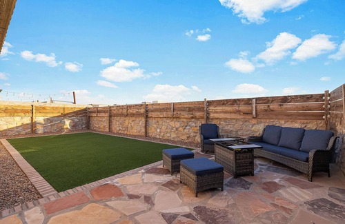 Socorro House | It features cozy furnishings, modern amenities, and a warm, homey atmosphere.
