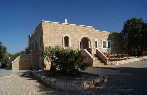 Carovigno Villa | Modern family villa with large swimming pool, covered terrace and huge sea views