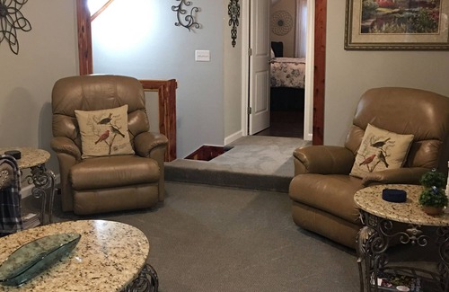 Fayetteville House | Its a house with 1200 SF suite just for yourself upstairs and your own entry.