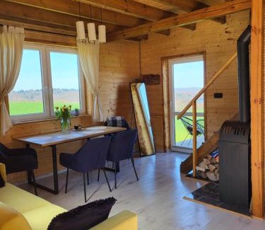 Pomerania Province Villa | Jaśkowe Wzgórze domki na wynajem, balia, Szymbark DOMEK NR 1