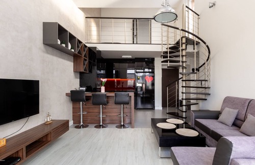 Gdynia Apartment | Janki Bryla Two-Level Apartment