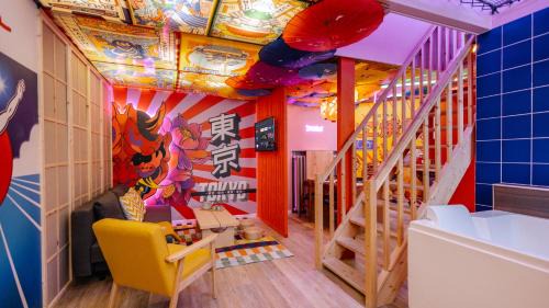 Esplanade Apartment | Japan Vibes, insolite, jeux et balnéo à Strasbourg