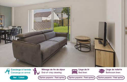 Le Tour-du-Parc House | Jardin clos - Maison de plain-pied pour 4