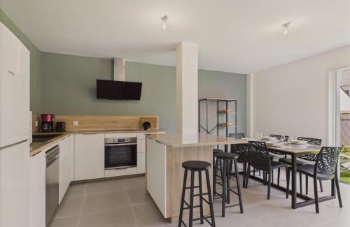 Le Tour-du-Parc House | Jardin clos - Maison de plain-pied pour 4