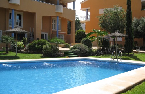 Javea Apartment | Javea, Cala Blanca,nBeautifully furnished, modern ground floor aptm by the pool.