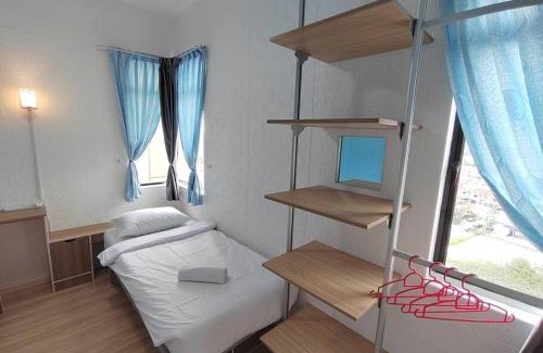 Johor Bahru Apartment | Jentayu Residency, 3Rooms 2xWC, FREE WiFi, 7guests
