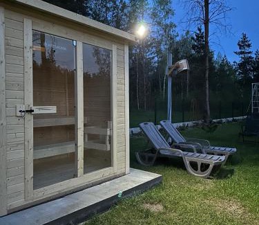 Swietajno House | Jerutki Mazury dom MasuriaMiracle nad jeziorem z sauną