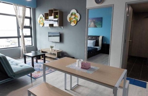 Downtown Kota Kinabalu Apartment | Jesselton Quay Seaview