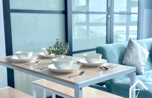 Downtown Kota Kinabalu Apartment | Jesselton Quay SeaView by 7th Avenue