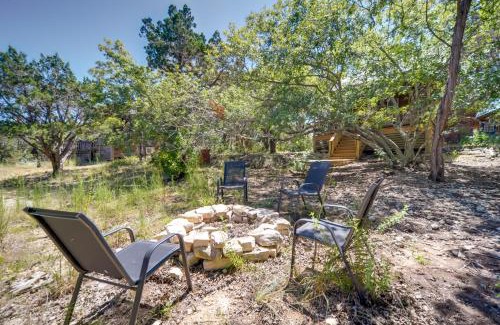 Johnson City Apartment | Johnson City Studio with Fire Pit on 25 Acres!