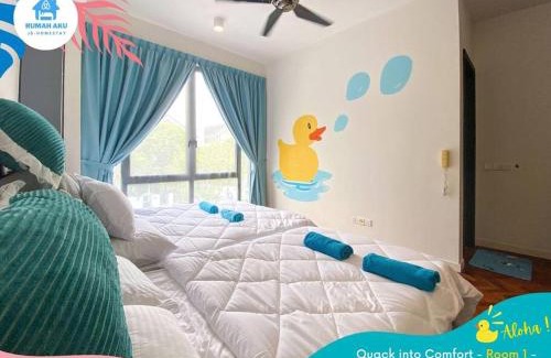 Gelang Patah Villa | Johor Bahru Villa-KTV Pool Bbq Netflix Soccer-AlohaGardenVilla by RumahAku JB Homestay