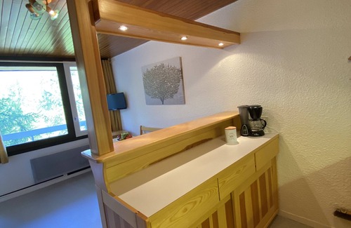 Les Claux Apartment | Joli Studio au Calme, vue Apaisante, ski aux Pieds