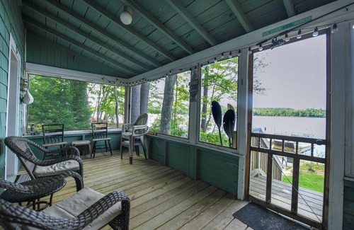 West Poland Cottage | *JUNE SPECIAL* Pet-friendly cottage on Tripp Lake w/spectacular sunset views