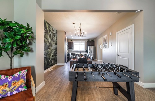 Southeast Edmonton House | Jungle Themed Home for a Family Getaway Adventure