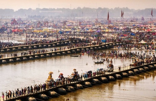 Jhusi House | Just 1km from Maha kumbh Mela and ganga river, peaceful and spiritual locations