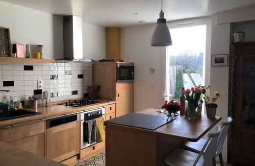 Port-Louis House | Just a 5-minute walk from the beaches and a historic city, our home!