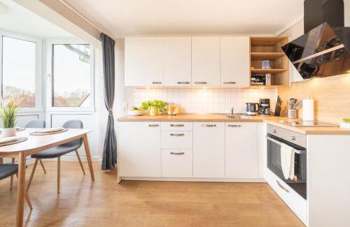 Cappel-Neufeld Apartment | Küstenperle Nordsee mit Balkon und Sauna