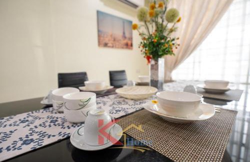 Kota Kinabalu House | K Home - Cozy 3-Storey Landed 5R4B-16 Pax- 5mins City Centre & IMAGOMALL