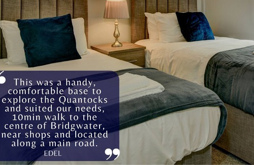 Bridgwater Apartment | K Suites - Spacious 2 bed Apt w/ free parking