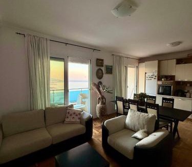 Dobra Voda Apartment | Kalamper Vista seaview and pool