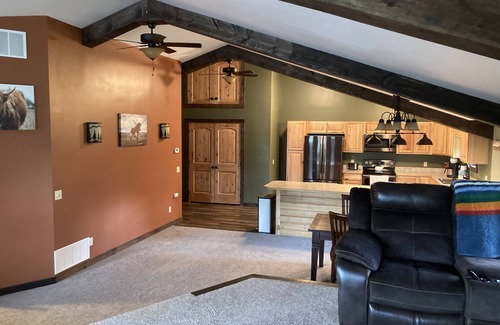 Evergreen House | Kalispell Barn near Whitefish Resort and Glacier Park