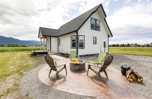 Creston House | Kalispell Mountain Getaway with Hot Tub and Fire Pit!