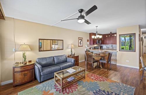 Kihei Condo | Kamaole Sands 10-307, Ocean View, Large Lanai, Twin Murphy Beds, Split-AC, Wi-Fi