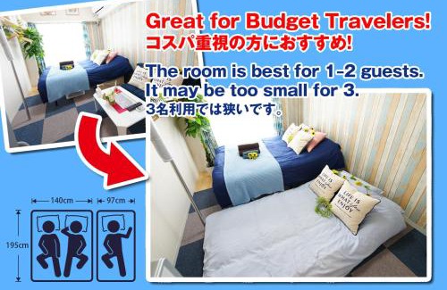 Kameari Apartment | Kameari 1108 Budget Stay High Floor Near Station Mall Disney Access