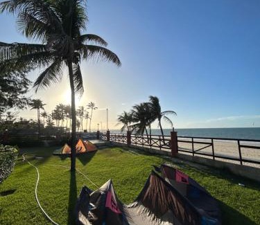 Cumbuco Apartment | [Kariri 215] 46m², pé na areia, varanda vista mar!