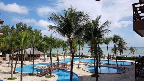 Cumbuco Apartment | [Kariri 215] 46m², pé na areia, varanda vista mar!