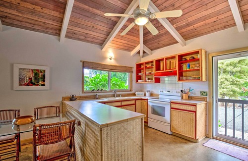 Wailua House | Kauai Hale Melemele Cottage 1 Block to the Beach!