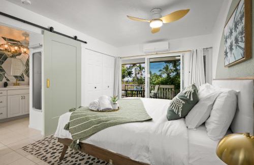 Keauhou Apartment | Keauhou Resort - Entire Ocean & Sunset View Condo, 2 Lanais, AC