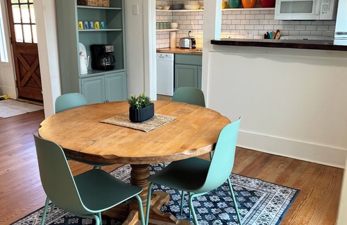 Albion Cottage | Keep it cozy at this peaceful and centrally located coastal cottage.