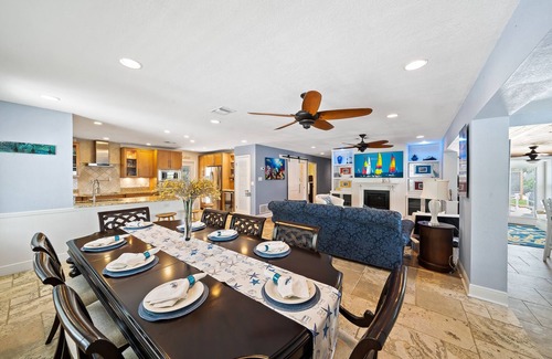Melbourne Beach House | Kelena's Grand Kabana with Private Resort Style Heated Pool