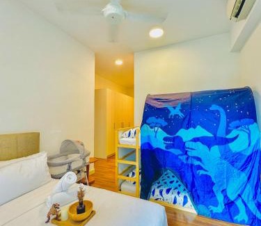 Medini Apartment | KidsVille Slide LoftPlay Safari, Afiniti I 5mins Walk to Legoland JB, Johor Bahru, Malaysia